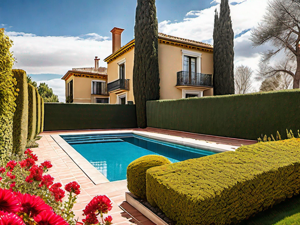 Portfolio - Villa en Madrid - piscina