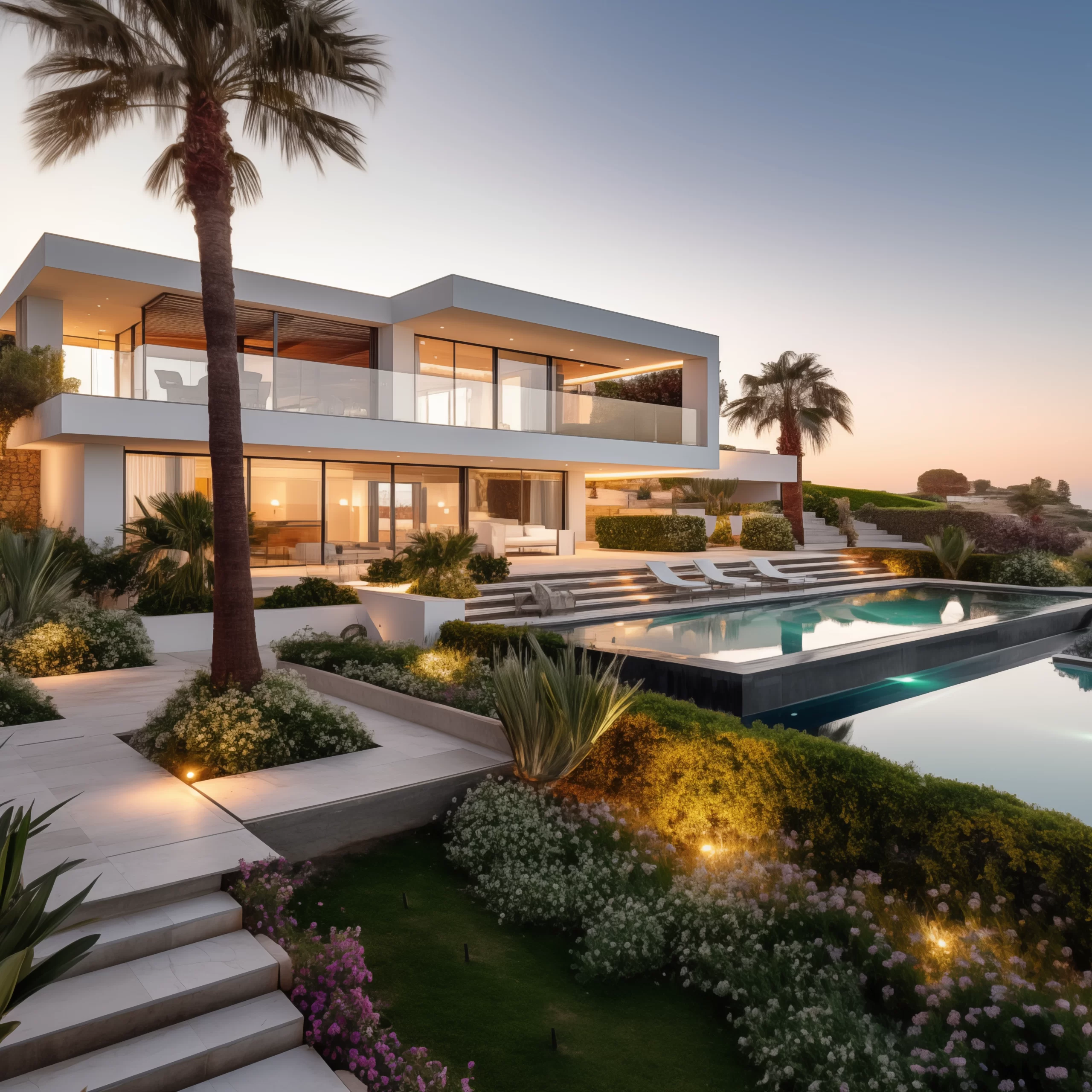 Portfolio - chalet de lujo en una colina