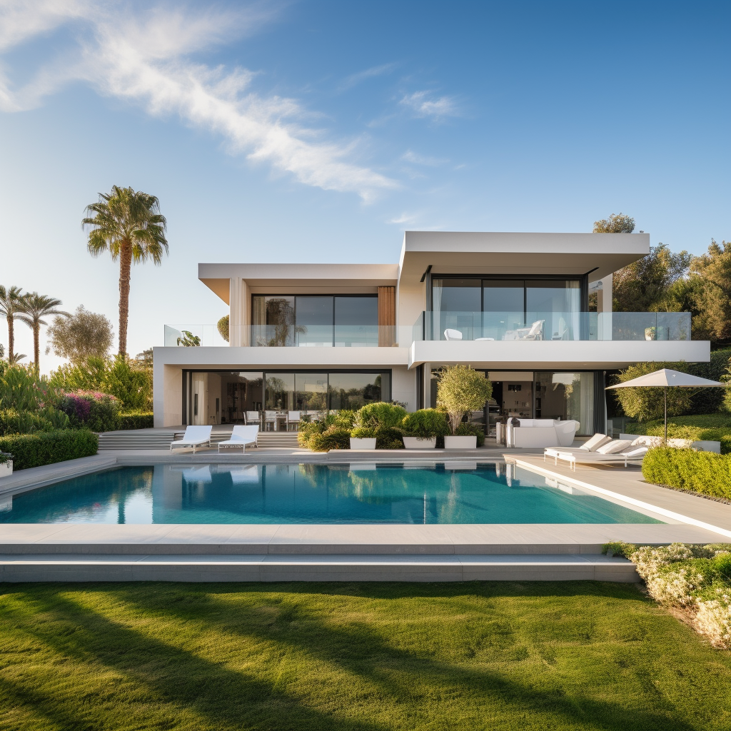 Portfolio - Villa en Marbella - la piscina